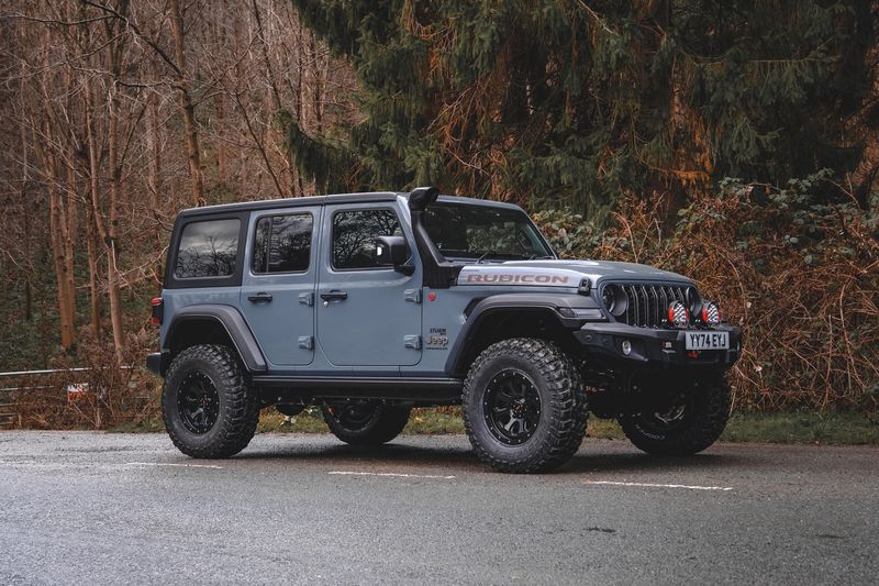 STORM-73, 2024 Anvil Gray Jeep Wrangler JL Rubicon 4 Door 2.0L