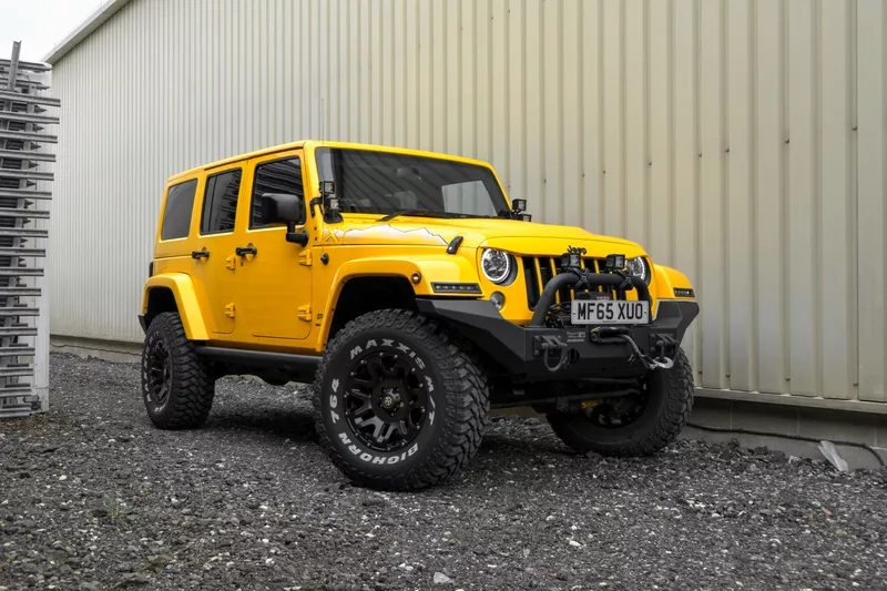 STORM-52, 2015 Baja Yellow Jeep Wrangler X-Edition 4 Door 2.8 CRD