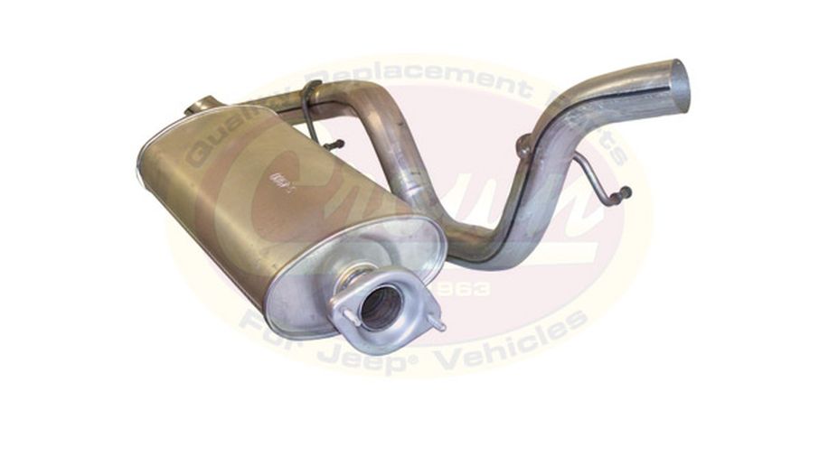 Muffler & Tailpipe Exhaust (TJ 00-06) (52019241AF / JM-00345 / Crown Automotive)