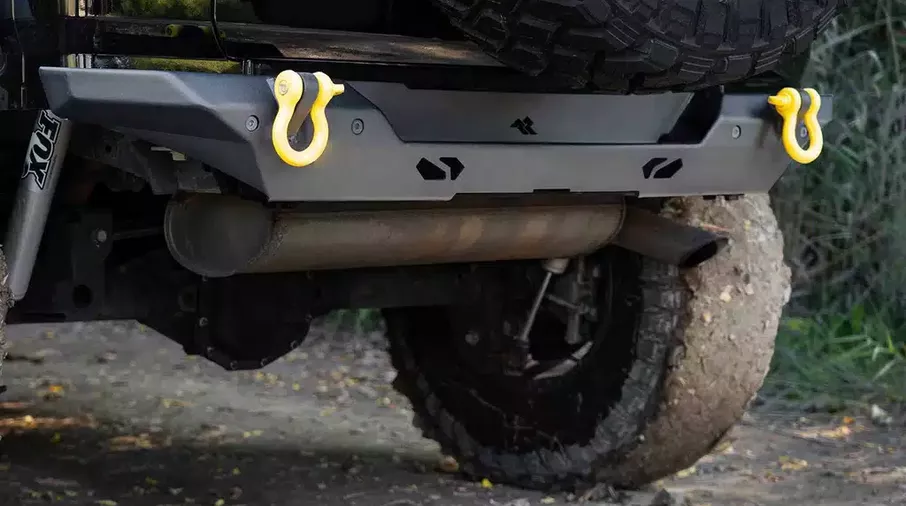XOR Rear Bumper, JL (11541.22 / JM-05336/I / Rugged Ridge)
