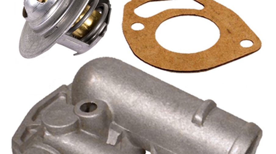 Housing Thermostat+ Thermostat+Gasket Thermostat 2.5-L.+4.0-L. (ASE00375 / JM-07439 / DuraTrail)