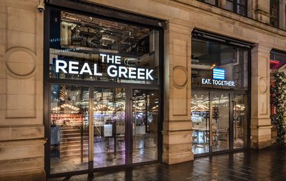 The Real Greek opens its first northern branch in Manchester’s Corn Exchange