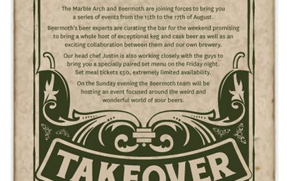 Battle of the beers: Beermoth take on Marble Arch for weekend of special events