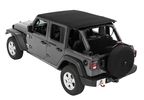 Trektop NX, Jeep JL 4 Door, Black Diamond (56863-35 / JM-03702/J / Bestop)