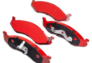 Brake pad set front axle Performance Red Line  ZJ/ZG (AS0321.61B / JM-07384 / DuraTrail)