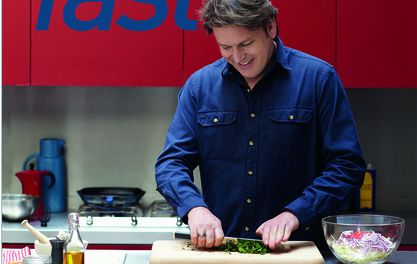 TV chef James Martin launches new book at Booths MediaCityUK