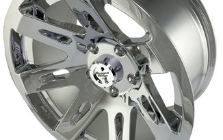 XHD Aluminum Wheel, Chrome, 17X9, JK (15301.20 / JM-02221 / Rugged Ridge)