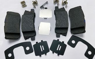 Brake Pad Kit (Rear), MK (68028671AA / JM-05941 / Mopar)