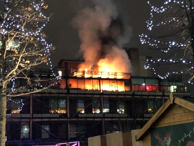 Fire-ravaged Ivy reopens after just 24 hours with the promise of a party