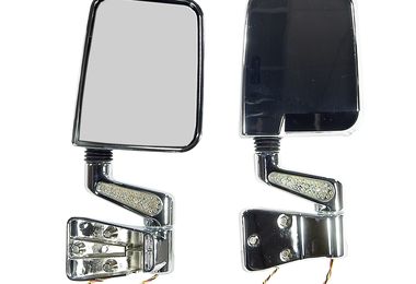 Door Mirror Kit - LED Turn Signals (11016.01 / JM-04579 / Rugged Ridge)