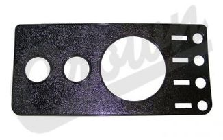 Dash Overlay (Black) (5457117NR / JM-07207 / Crown Automotive)