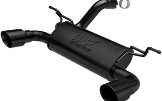 Axle back exhaust system dual tailpipe tip, JL (ASMF19388 (ASMF19388 / JM-07368 / Magnaflow)