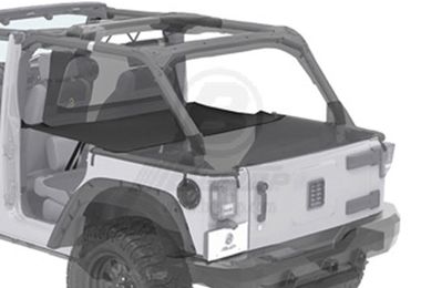 Duster Deck Cover Extension Black Diamond  JK (90034-35 / JM  - 07329 / Bestop)