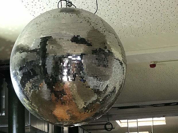 Randall & Aubin Manchester and the mystery of the misfit mirror ball
