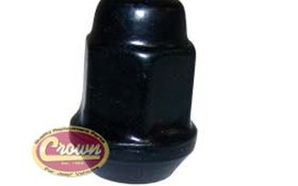 Black Lug / Wheel Nut (J4006956BLK / JM-00565 / Crown Automotive)