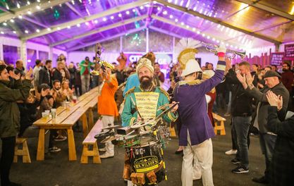 Schloss, brass and Battle Royale – this Festival knows how to party