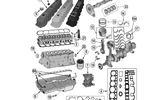 Piston & Pin, (96-04, 4.0L) (4798329AB / JM-00018 / Crown Automotive)