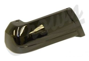 Bumper Cap (Rear Left-Gloss Black)  XJ (5DY09DX8 / JM - 07228 / Crown Automotive)
