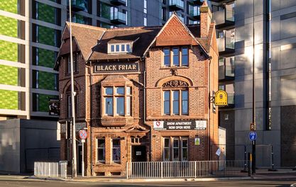 SALFORD’S HISTORIC BLACK FRIAR PUB IS ALMOST READY TO REOPEN AFTER 15 YEARS