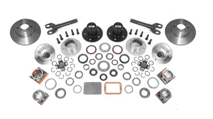 Manual Locking Hub Conversion Kit (12195) Jeepey Jeep parts, spares and  accessories
