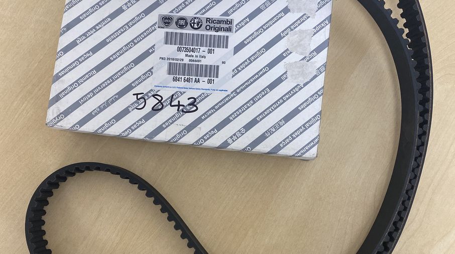 Timing Belt, Renegade 2.0L Multijet (68416481AA) Jeepey Jeep parts