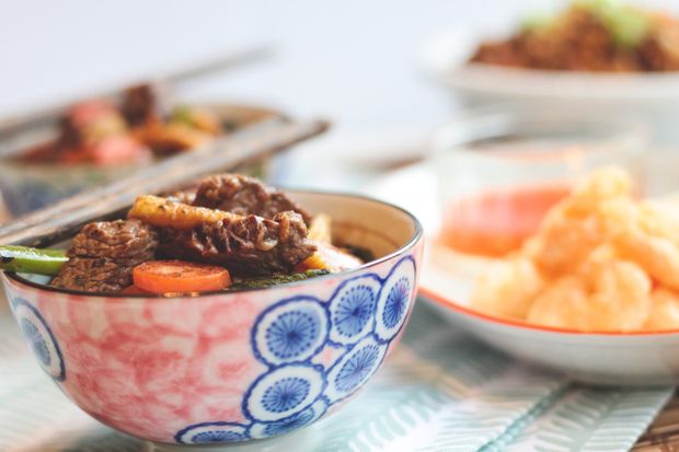 Guest food blog Sophie’s Scran: Hoisin Steak and Tempura Prawns
