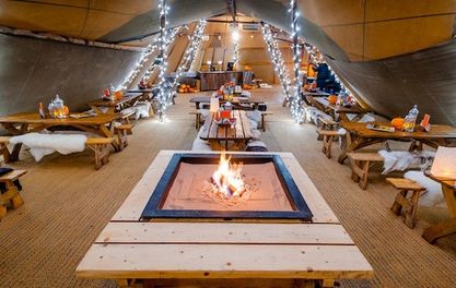 Cosy up at Spinningfields: The Oast House Teepee is back