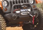 Textured Black Stubby Ends, XHD Front Bumper, (11540.23 / JM-03282 / Rugged Ridge)