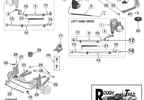 Steering Tie Rod End (Lower Left Knuckle, WJ) (52088869AA / JM-00498 / Crown Automotive)