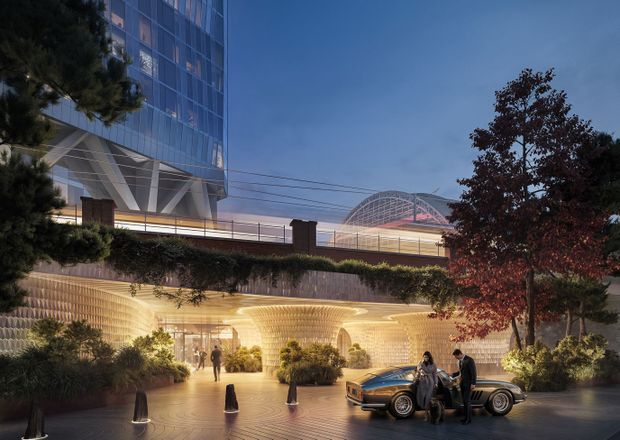 SKY-HIGH: Work on Robert De Niro's Nobu skyscraper begins