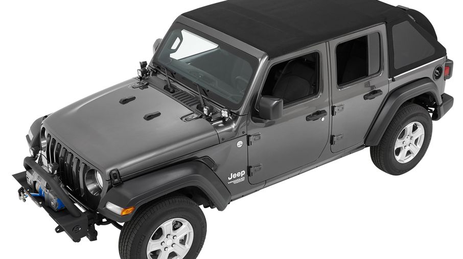 Trektop NX, Jeep JL 4 Door, Black Diamond (56863-35 / JM-03702/J / Bestop)