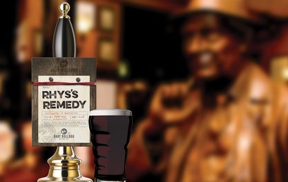 Rhys’s Remedy real ale raises cash for Shine Cancer Support