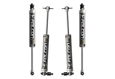 Falcon SP2 2.1 Monotube Shock Kit, 4dr JK (3-3.5" Lift) (03-02-21-400-253 / JM-04199 / TeraFlex)