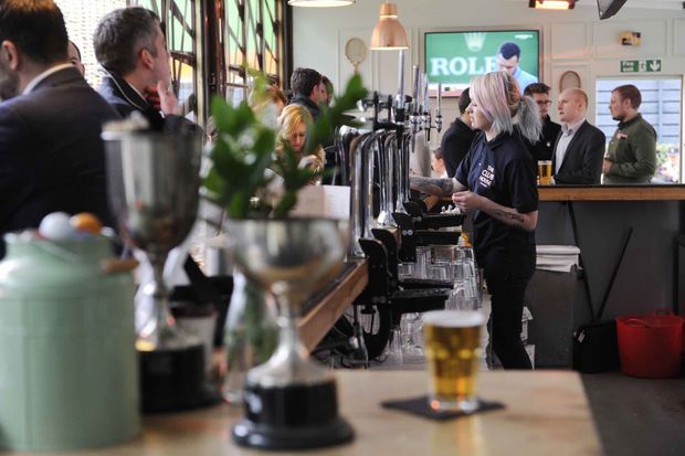 Get your round in at Spinningfields’ new bar, The Club House