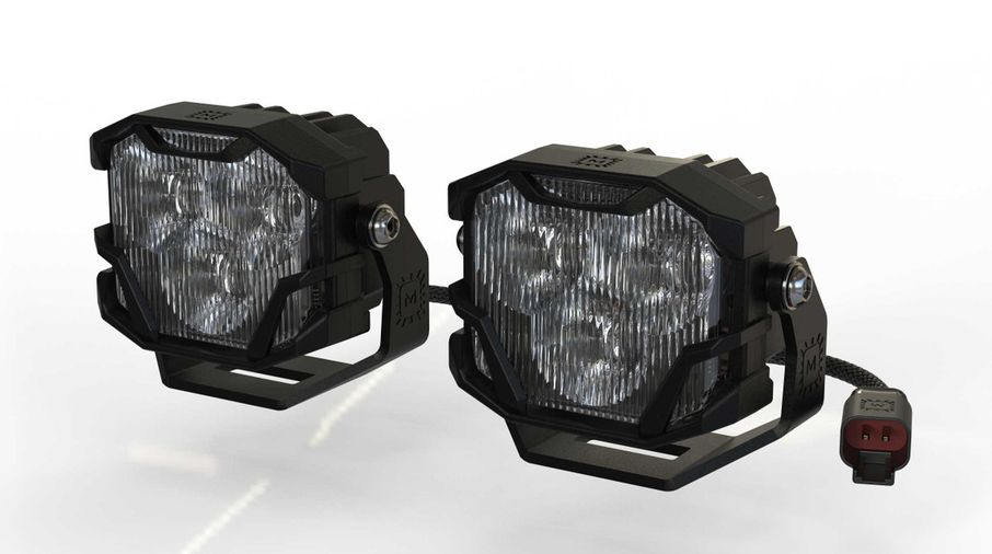 4 Banger LED Light Pods: NCS Wide Beam (BAF005 / JM-06821 / Morimoto)
