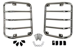 Tail Lamp Guards (Stainless), JK (RT34080 / JM-00898 / RT Off-Road)
