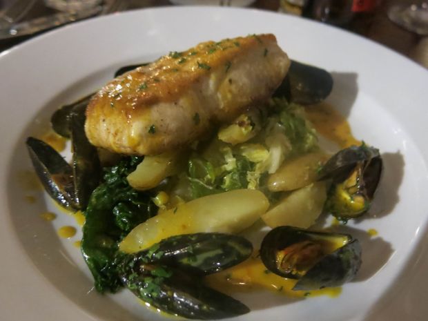 DISH OF THE WEEK: Halibut, saffron and mussel beurre blanc at TNQ restaurant