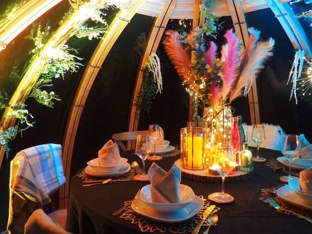Lightopia Christmas Fantasy returns to Heaton Park with new Dining Domes 