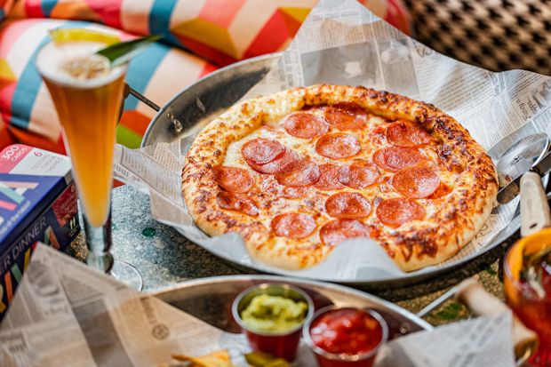 24 hour party pizza is now available in one Manchester hotel