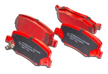 Brake pad set rear axle Performance Red Line  JK (AS0307.21B / JM-07386 / DuraTrail)