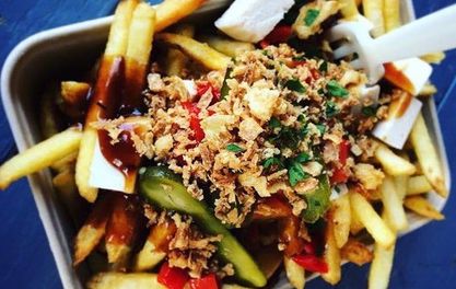 Cheese is off – poutine and parmo at Plant Powered Sundays
