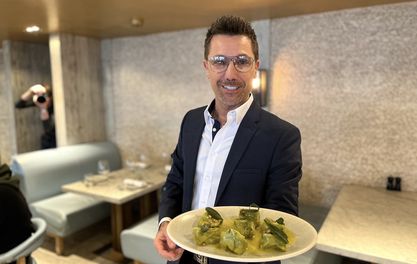 Gino D’Acampo unveils new spring/summer menu at Luciano in Alderley Edge