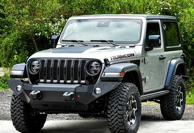 Front Recovery Bumper, Stealth Winch Mount, JL, JT (Type Approved) (JL215PP / JM-06509 / Rock's 4x4)