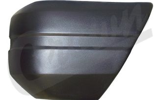 Bumper Cap (Front Left, Black) (52000179 / JM-03399 / Crown Automotive)
