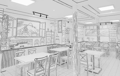 The UK’s first hand drawn 2D cartoon restaurant has opened in Manchester  