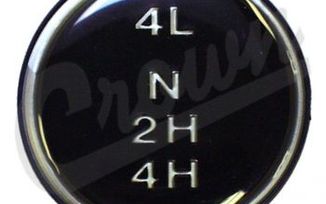Shift Knob Insert   CJ T/case (J3241430 / JM - 07274 / Crown Automotive)