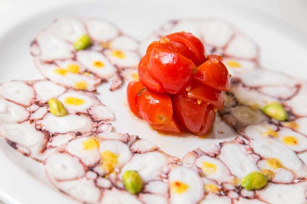 Sicilian Sunshine on a plate throughout July at Cicchetti
