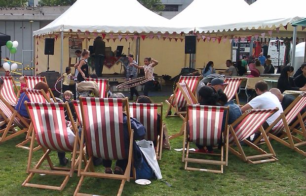Grab a deckchair in the square and enjoy the Manchester Picnic