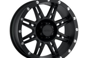 Series 7031 Alloy Wheel, 16X8 Black (7031-6865 / JM-02517 / Pro Comp)