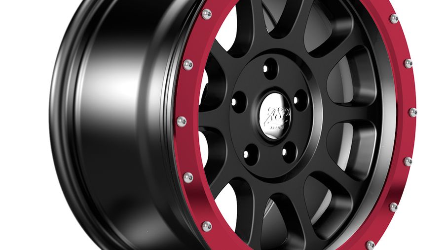 17" WR10 Red Anodized Wheel Ring (1458.23 / JM-05204 / DuraTrail)